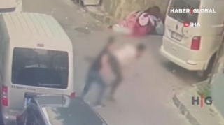 Qan içində motosikletə minib özünü xəstəxanaya çatdırmağa çalışdı – ANBAAN VİDEO 