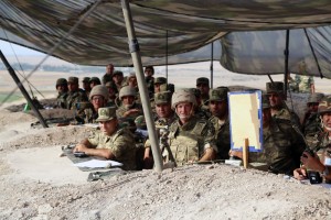 Genişmiqyaslı təlimlərin döyüş atışlı mərhələsi icra olunub - FOTO