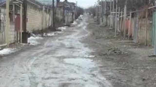 Qusarın mərkəzi küçələri bərbad vəziyyətə düşüb 