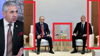 Əliyev-Paşinyan görüşü: bu fotoya diqqətlə baxın – Qazaryan 