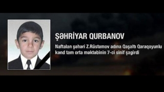 Naftalanda ermənilərin top atəşi nəticəsində ölənlərdən biri futbolçudur  - FOTO