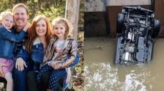 Naviqatorla gedən sürücü heç bir nişan olmayan körpüdən aşıb öldü - FOTO