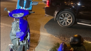 Bakıda qadını motosiklet vurub 