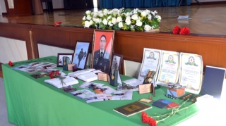 Şəhid Elvin Kazımovun xatirəsinə həsr olunan anım mərasimi keçirilib - FOTO