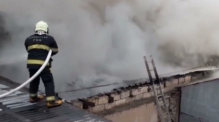 Bakıda toy zamanı şadlıq sarayında yanğın oldu 