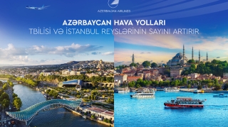 AZAL расширил полётную программу по направлениям Тбилиси и Стамбул 