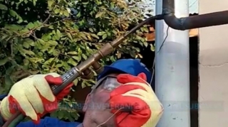 Müharibə veteranının fərdi yaşayış evi qazlaşdırıldı  - VİDEO