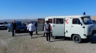 Göyçayda zəncirvari QƏZA  - Xəsarət alanlar var - FOTO 