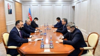 Əli Əsədov Qazaxıstan baş nazirinin müavini ilə görüşüb