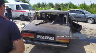 Quba-Xaçmaz yolunda iki maşın toqquşdu, ölən və xəsarət alanlar var   - VİDEO - FOTO - YENİLƏNİB