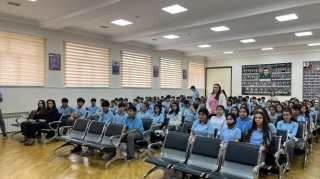 Polis Nizamidə yerləşən orta məktəbdə maarifləndimə tədbiri keçirib - FOTO