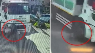 Zibil maşınının altında qalan qadın facivi şəkildə həyatını itirdi - VİDEO 