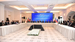 Azərbaycan-İran-Rusiya üçtərəfli görüşü keçirilib, Kommünike qəbul olundu - YENİLƏNİB