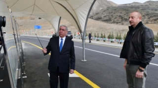 Azərbaycan Prezidenti Talış-Tapqaraqoyunlu-Qaşaltı sanatoriyası yolunun açılışını edib   - YENİLƏNİB