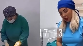 Daha bir saxta həkim qalmaqalı - Katibə cərrahlıq edir? - VİDEO