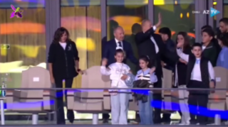 Prezident ailəsi açılışı Nilaygillə izlədi - VİDEO