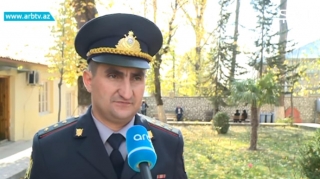 Şəki Dövlət Yol Polisi sürücülərə xəbərdarlıq edir 