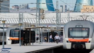 ADY:  Zəlzələdən sonra qatarların hərəkəti tam bərpa olunub