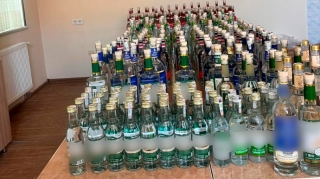Naxçıvanda saxta alkoqollu içkilər aşkarlanıb - FOTO 
