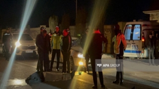 Ağdamda qəza: Ölən var   - FOTO