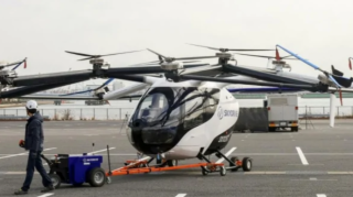 Uçan taksilər FƏALİYYƏTƏ BAŞLADI  - FOTO