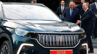 Çavuşoğlu misirli həmkarını “Togg”la iftara apardı  - FOTO