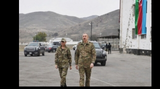 İlham Əliyev və Mehriban Əliyeva Ağdamda İmarət kompleksində olublar