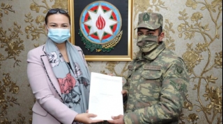 Qənirə Paşayeva qazi Samir Cəbrayılovla görüşüb  - FOTO