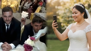 Gəlin məclisə niyə onlayn qoşuldu? – Yevlaxda qeyri-adi toy  – VİDEO 