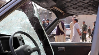 Talibana məxsus maşına terror hücumu: ölənlər var 