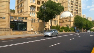 Завершены ремонтные работы на двух улицах Баку - ФОТО - ВИДЕО