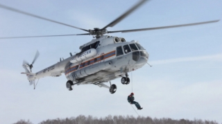 Rusiyada helikopter qəzaya uğrayıb; 3 nəfər ölüb 