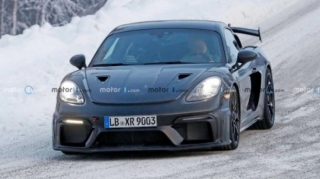 Новый Porsche Cayman GT4 RS:  ждать премьеры осталось недолго  - ФОТО