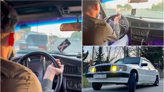 İmişlidə “avtoş”luq edib “TikTok”da paylaşan sürücü saxlanıldı - RƏSMİ   - VİDEO