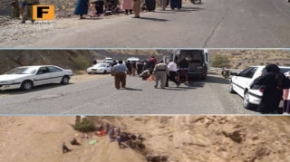 İranda avtobus dərəyə aşıb, 14 nəfər ölüb  - FOTO