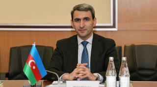 ADY sədri Astanada qazaxıstanlı həmkarı ilə görüşdü  - FOTO