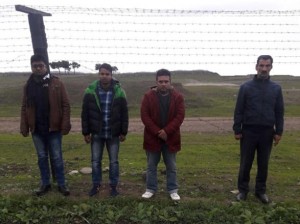 Sərhəddi pozan şəxslər saxlanılıb