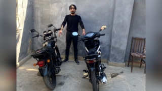 Bakıda kuryerlərin mopedlərini oğurlayan şəxs saxlanıldı - VİDEO 