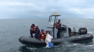 Xəzərdə narkotik əməliyyatı - 6.6 kq "marixuana" götürüldü  - FOTO - VİDEO