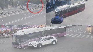 Yol polisi avtobus qəzalarının görüntülərini yaydı - Daşıyıcılara XƏBƏRDARLIQ - VİDEO  