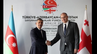 В Турции состоялась встреча министров обороны Азербайджана и Грузии  - ФОТО