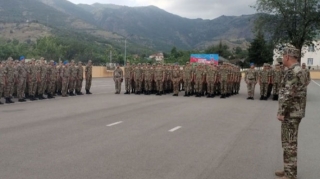 Hərbi vəzifəlilərin təlim toplanışından görüntülər   - VİDEO - FOTO