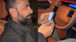 Tanınmış iş adamı yol hərəkəti qaydalarını belə pozdu - FOTO - VİDEO