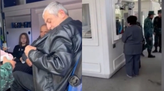 Laçındakı sərhəd-buraxılış məntəqəsindən erməniəsilli vətəndaşlar keçiblər  - VİDEO