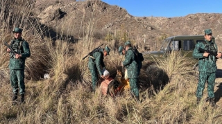 Zəngilanda sərhəddə İrandan gətirilən 40 kq narkotik aşkarlanıb - FOTO 