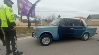 Narkotik təsiri altında maşın idarə edən şəxs saxlanıldı  - FOTO