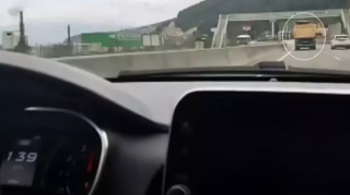 Magistral yolda 139-la gedən yük maşınının sürücüsü CƏRİMƏLƏNDİ - VİDEO 