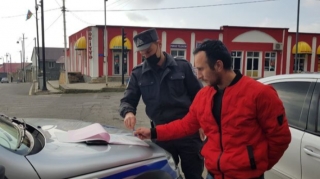 Oğuzda polislər tərəfindən reyd keçirilib  - FOTO