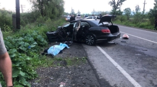 Ukraynada deputat və polis kapitanı qəzada ÖLDÜ 