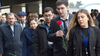 Xatirələri Bakı aeroportunda anılır - FOTO